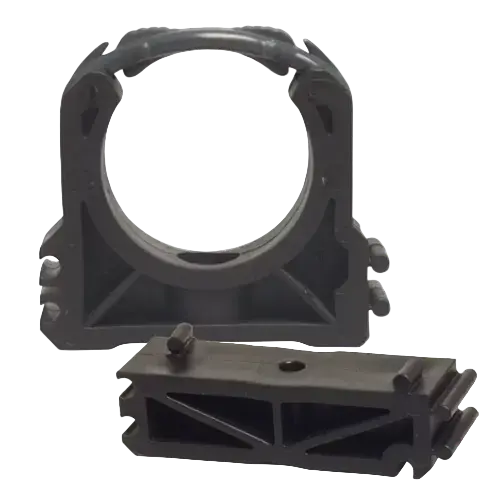 Rörklämma Ø50mm + Distans - Poolbygget