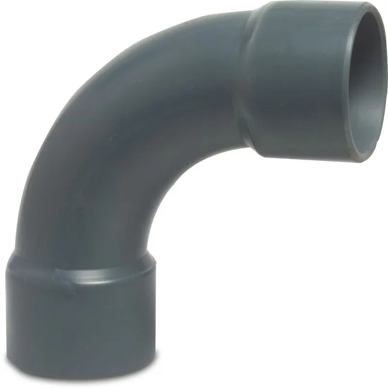 Lång böj 90° PVC-U 32 mm - Poolbygget