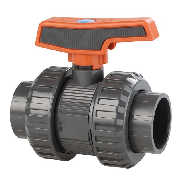 PVC Kulventil 50 mm