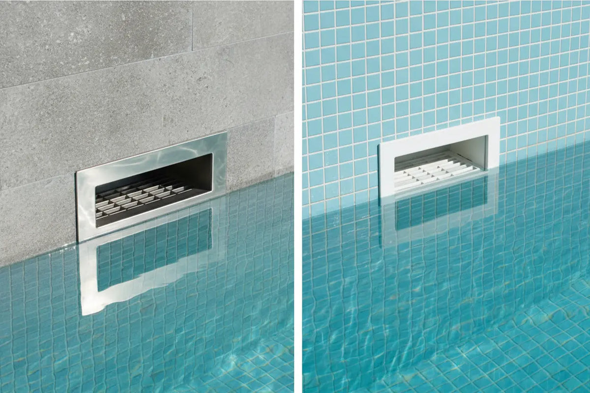 Rostfritt stål eller ABS-plast till pool?