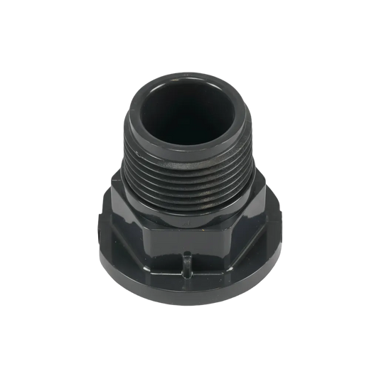 Inlägg PVC DN40 x 1 1/2" utv. Gänga - Poolbygget