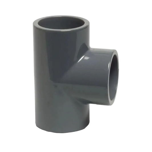 T-Koppling 90° PVC-U 63 mm - Poolbygget