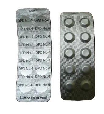 DPD N°4 Fotometer totalt klor och aktivt syre